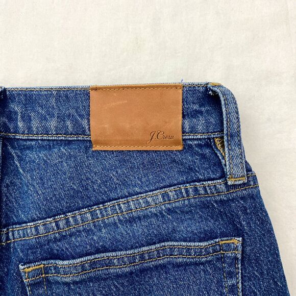 J Crew Boot Crop High Rise Button Fly Jeans Blue Denim Billie Womens 26 - Picture 6 of 12